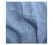 Quasar & Co. Felnőtt fürdőköpeny + Törölköző, 50x90 cm, 100% pamut, kék, L / XL