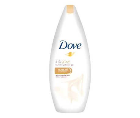 Gel de dus Dove Silk Glow, 250 ml