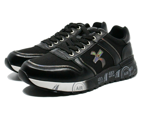 Pantofi sport Franco Gerardo Air negri din piele naturală-44 EU