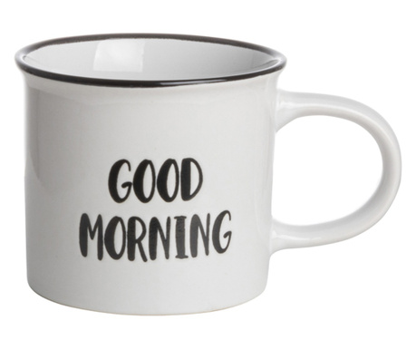 Чаша за кафе GUSTA, Good Morning, Порцелан, 250мл