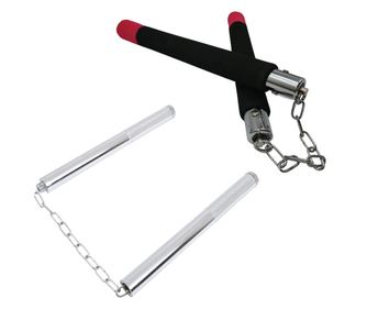 IdeallStore® Set od dvije nunčake, pomoćnik za vježbanje, 30 cm, višebojan