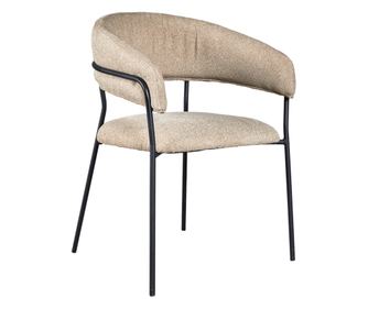 Трапезен стол Vaya Home, Osso, бежов