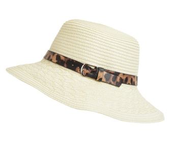 Palarie de paie pentru dama PAMI, PD-0223-204-crem, 56 cm, Crem
