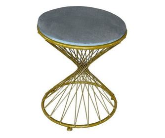 Tabure, siva boja, 36x42h cm