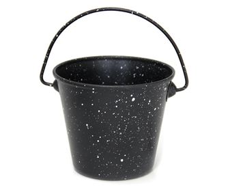 CULINARO Mini galetusa aluminiu pentru servire, D10xh9cm, 450ml