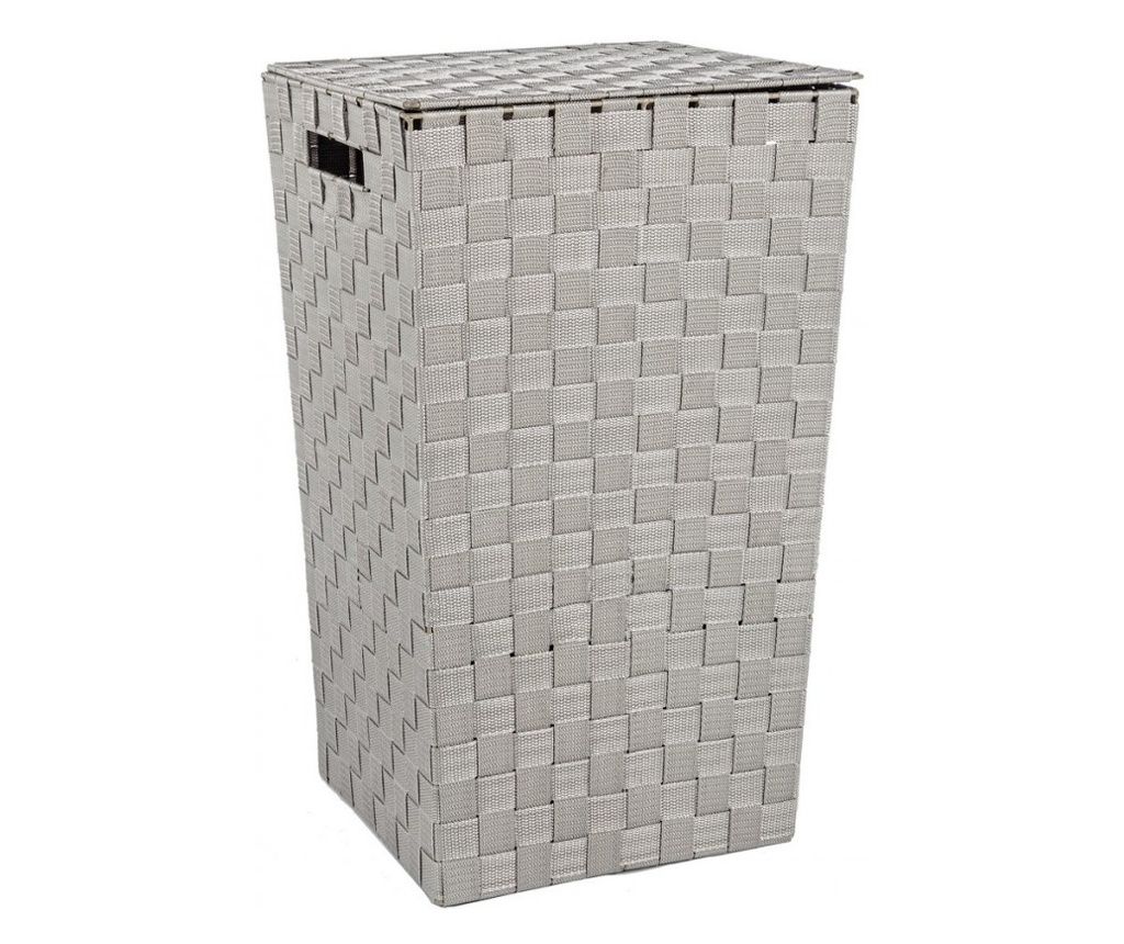 Bež najlonska košara za perilo 33x33x53 cm