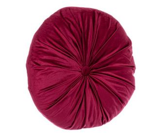 Set 4 perne decorative poliester visiniu Artemis 40 cm