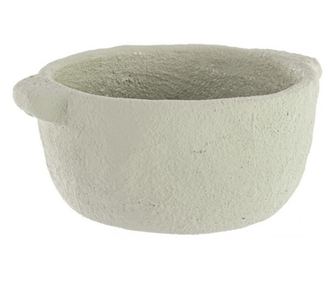 Σετ 6 Πράσινα Τσιμεντένια Γλαστράκια 25x20.7x9.5 εκ.