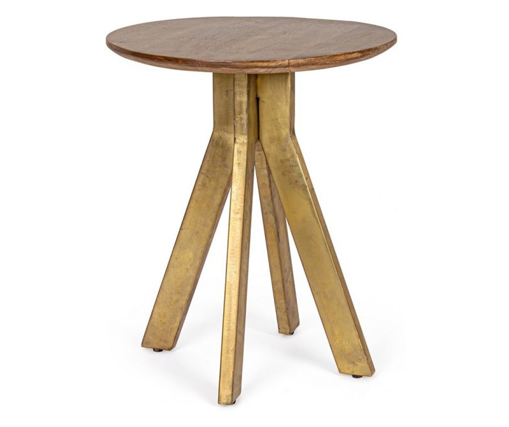 Sherman aranybarna oldalsó asztal 50x50 cm