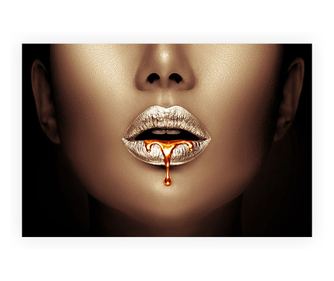 Tablou Canvas, Dripping, 20x30 cm