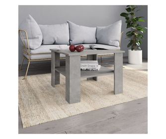 Stolić za kavu, sivi beton, 60 x 60 x 42 cm, PAL