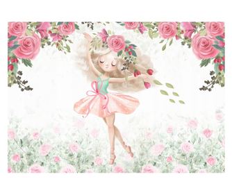 Fototapeta za djecu Balerina 368x254 cm, Vlies tapeta