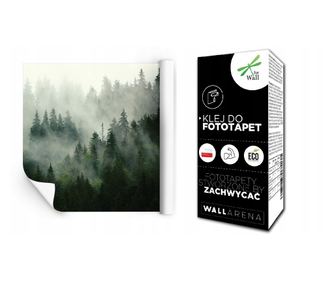 Fototapeta Priroda Šuma 3D Magla 254x184 cm, Vlies Tapeta, Dekorativna, Zid, Dnevni boravak