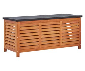 Shramba za vrt, 117x50x55 cm, masivni evkaliptov les