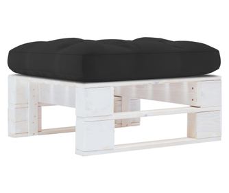 Vrtna paleta, bijela, obrađeno borovo drvo