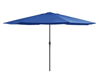 Ομπρέλα Ηλίου Εξωτερικού Χώρου, Μεταλλικός Ιστός, Azure, 400 εκ.