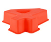Форма за печене на кекс Quasar, силикон, височина 23,5 см, червено, цифра 4