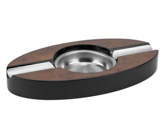 RAKI Scrumiera ovala pentru 2 trabucuri, 20x10xh2,5cm