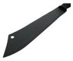 IdeallStore® vadászmachete, Survival Instinct, 45 cm, rozsdamentes acél, fekete, hüvely mellékelve