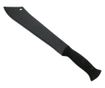 IdeallStore® vadászmachete, Survival Instinct, 45 cm, rozsdamentes acél, fekete, hüvely mellékelve