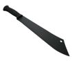 IdeallStore® vadászmachete, Survival Instinct, 45 cm, rozsdamentes acél, fekete, hüvely mellékelve