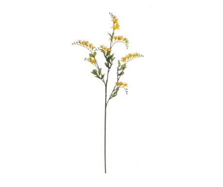 Set od 12 žuto zelenih umjetnih cvjetova Vinca 75 cm