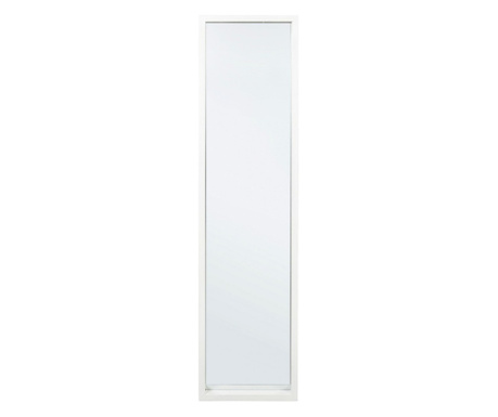 Tiziano belo leseno stensko ogledalo 32x5x122 cm