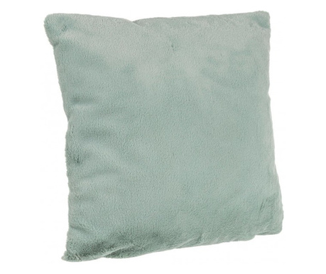 Set od 4 zelena ukrasna jastuka od poliestera 45x45 cm