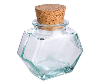 Σετ 24 διακοσμητικών μπουκαλιών 6x6x5 cm