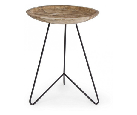 Čelični drveni stol Zahira 40x50 cm