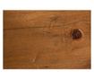 Konferenční stolek Lancaster z oceli a hnědého dřeva 90x38 cm thumbnail 4
