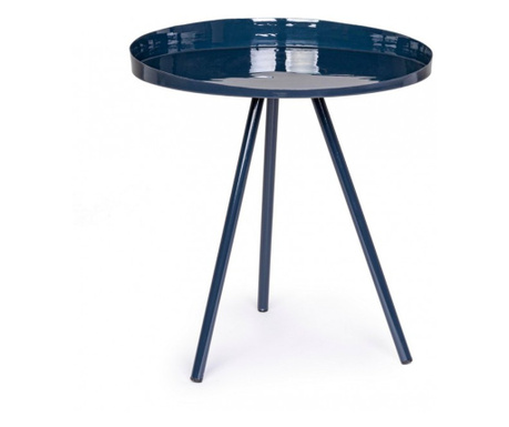 Anchita plavi čelični stol 46,5x46x50 cm
