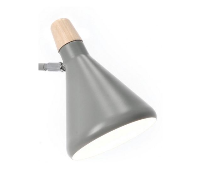 Brill Siva Željezna Lampa 26.5x15x46 cm