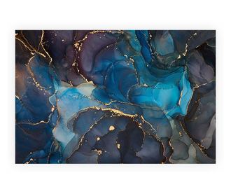 Tablou Canvas, Abstract Marble Blue, 80x120 cm