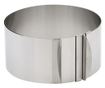 Forma pentru torturi, rotunda reglabila 16-30 cm, Inaltime 8,8 cm, Inox, 461COF
