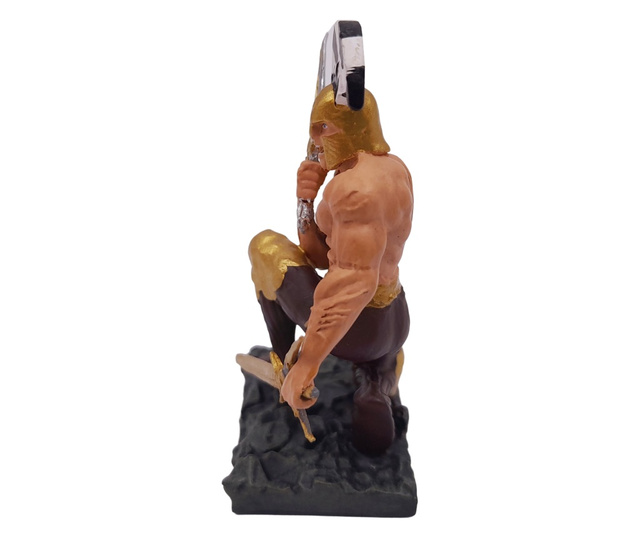 IdeallStore® vezető figura, Invincible Achiles, gyűjtői kiadás, kézzel készített, 6.5 cm