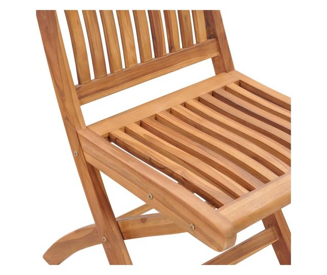 Set vrtnog namještaja, 5 komada, masivna tikovina