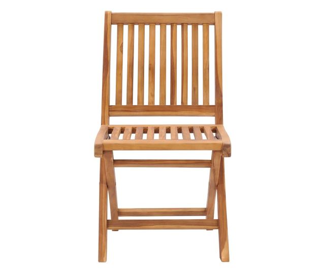 Set vrtnog namještaja, 5 komada, masivna tikovina