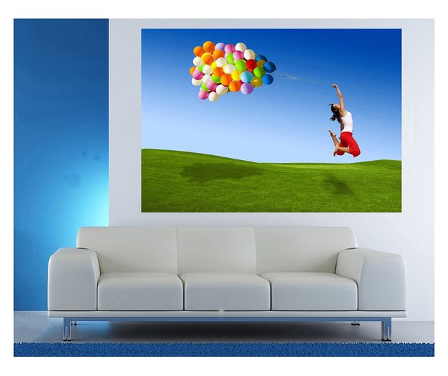 Laminirana samolepilna tapeta Barvni baloni7100 - 71 x 100 cm - Deko Interior Concept