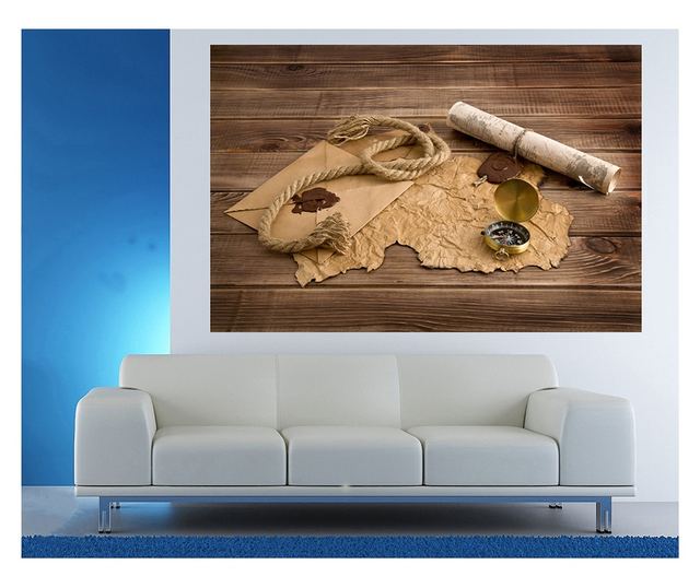 Laminirana samolepilna tapeta Stari kompas 2100 - 67 x 100 cm - Deko Interior Concept