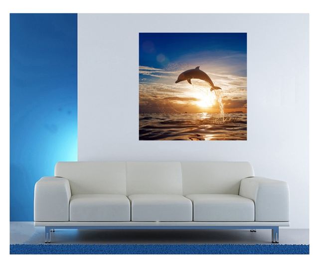 Laminirana samolepilna tapeta Delfini11100 - 100 x 100 cm - Deko Interior Concept