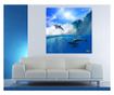 Laminirana samolepilna tapeta Delfini9 - 150 x 150 cm - Deko Interior Concept