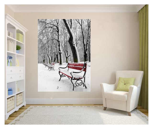 Laminirana samolepilna tapeta Zima1 - 150 x 109 cm - Deko Interior Concept