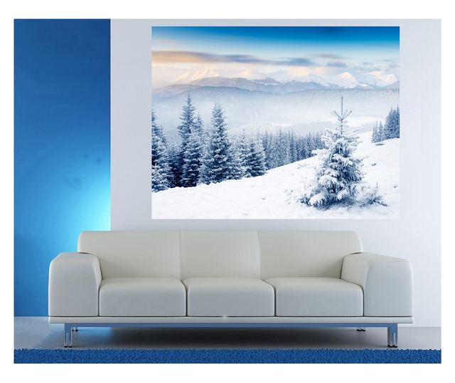 Laminirana samolepilna tapeta Zimskagotika10 - 116 x 150 cm - Deko Interior Concept