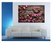 Laminirana samolepilna tapeta Srce5 - 200 x 133 cm - Deko Interior Concept