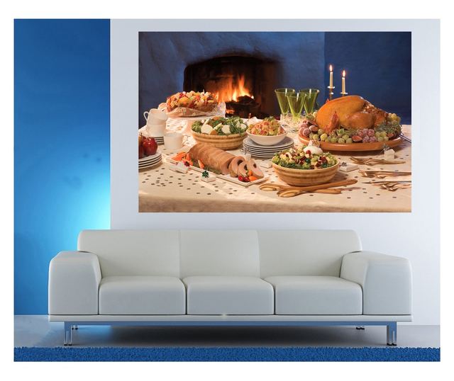 Laminirana samolepilna tapeta Turškahrana3 - 100 x 150 cm - Deko Interior Concept