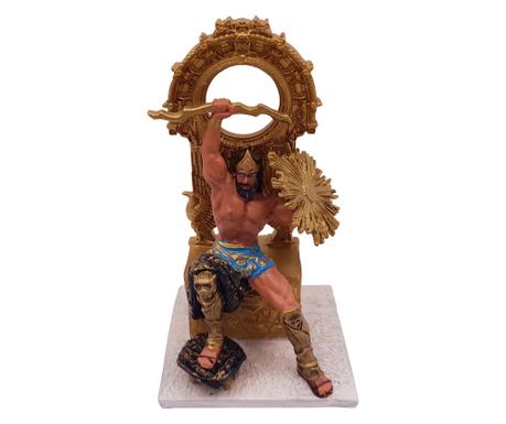 Водеща фигура IdeallStore®, Mighty Zeus, колекционерско издание, ръчна изработка, 9 см