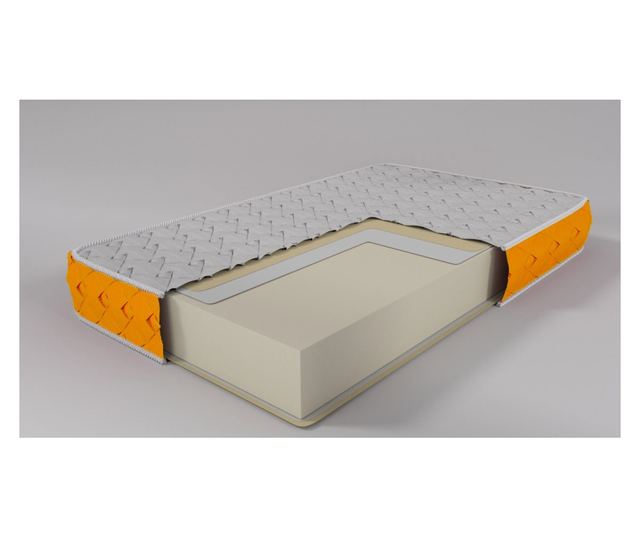 Saltea ortopedică față-verso de 18 cm, Medico Plus Sunshine 82x190cm