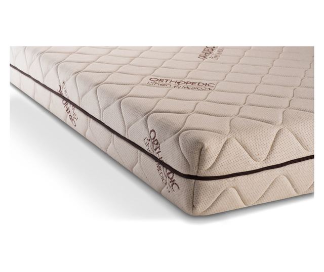 Saltea ortopedică dublă față cu in 20 cm, Medico Linen Organic Memory 160x200cm
