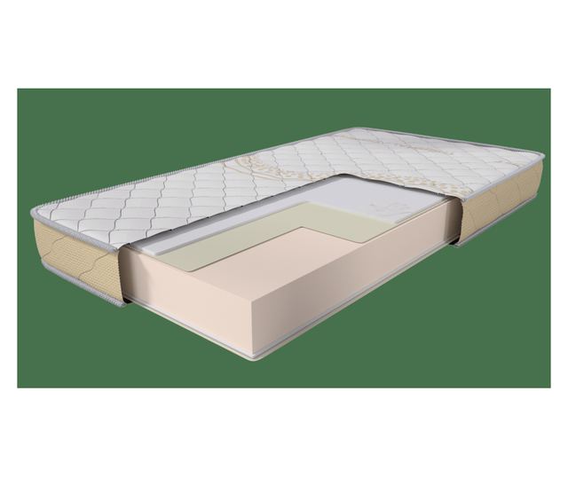 Saltea ortopedică față-verso de 18 cm, Medico Thermal Comfort Memory 200x200cm